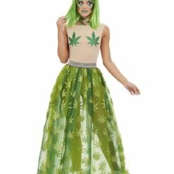 Smiffys USA Cannabis Queen Women's Costume Costumes