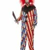 Smiffys USA Costumes Creepy Clown Men's Costume