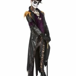 Smiffys USA Costumes Voodoo Witch Doctor Men's Black And Purple Costume