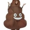 Smiffys USA Costumes Inflatable Poop Emoji Adult Costume 1 Smiffys USA Costumes Inflatable Poop Emoji Adult Costume