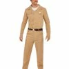 Smiffys USA 80s Sheriff Men's Costume Costumes