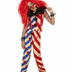 Smiffys USA Creepy Clown Child's Costume