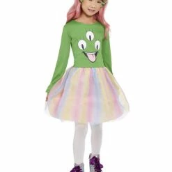 Smiffys USA Costumes Alien Girl's Dress Costume