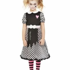 Smiffys USA Costumes Broken Doll Girl's Costume