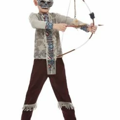 Smiffys USA Dark Spirit Warrior Boy's Native Indian Costume
