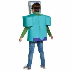 Disguise Minecraft, Zombie Classic Child Costume And Mask Costumes 7 Disguise Minecraft, Zombie Classic Child Costume And Mask Costumes