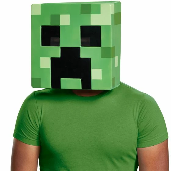 Disguise Minecraft, Creeper Adult Licensed Mask 4 Disguise Minecraft, Creeper Adult Licensed Mask
