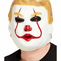 Smiffys USA Clown President Overhead Adult's Mask