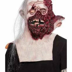 Smiffys USA Burnt Face Overhead & Neck Adult Mask Masks