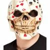 Smiffys USA Masks Poker Face Skull Overhead Mask 2 Smiffys USA Masks Poker Face Skull Overhead Mask