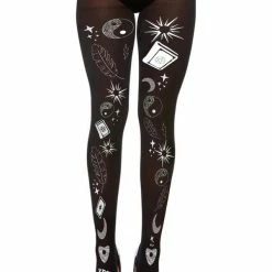 Smiffys USA Accessories Whimsical Women's Black Tights