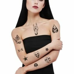 Smiffys USA Makeup & SFX Smiffys Make-Up FX, Icon Tattoo Transfers