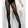 Smiffys USA Fever Playing Card Crochet Women's Tights