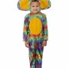 Smiffys USA Costumes Elephant Costume Toddler Colourful 1 Smiffys USA Costumes Elephant Costume Toddler Colourful
