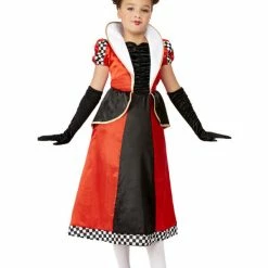 Smiffys USA Costumes Queen Of Hearts Girl's Costume