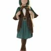 Smiffys USA Forest Archer Girls Costume 1 Smiffys USA Forest Archer Girls Costume