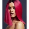 Smiffys USA Fever Kylie Women's Magenta Pink Wig Two Toned Long Bob