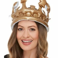 Smiffys USA Inflatable Crown Accessories