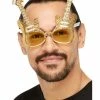 Smiffys USA Electric Guitar Men's Glasses Accessories