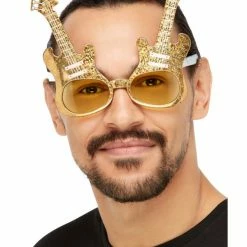 Smiffys USA Electric Guitar Men's Glasses Accessories