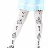 Smiffys USA Accessories Wonderland Tights Child