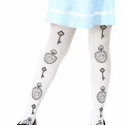 Smiffys USA Accessories Wonderland Tights Child