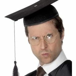 Smiffys USA Mortar Felt Board Graduation Hat Hats & Headpieces