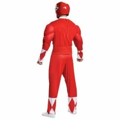 Disguise Costumes Power Rangers Mighty Morphin Men's Red Classic Muscle Costume & Mask 8 Disguise Costumes Power Rangers Mighty Morphin Men's Red Classic Muscle Costume & Mask