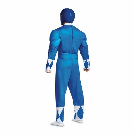 Disguise Costumes Power Rangers Mighty Morphin Men's Blue Ranger Classic Muscle Costume 5 Disguise Costumes Power Rangers Mighty Morphin Men's Blue Ranger Classic Muscle Costume