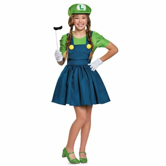 Disguise Costumes Super Mario Brothers Women's Mario Skirt Costume 7 Disguise Costumes Super Mario Brothers Women's Mario Skirt Costume