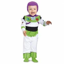 Disguise Toy Story 4 Buzz Lightyear Deluxe Infant Baby Costume With Jetpack & Hood Costumes