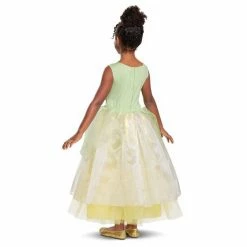 Disguise Princess And The Frog Girl's Princess Tiana Deluxe Child Costume Dress