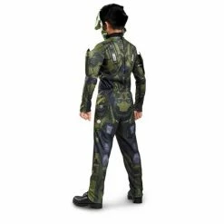 Disguise Halo Master Chief Infinite Muscle Child Costume & Mask Costumes