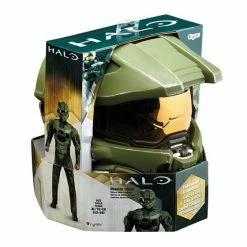 Disguise Costumes Halo Men's Master Chief Deluxe Muscle Adult Costume & Helmet