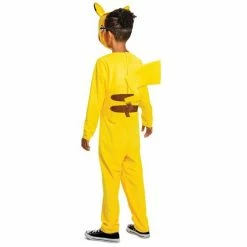 Disguise Pokemon Pikachu Child Costume And Mask