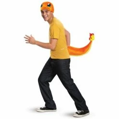 Disguise Pokemon Charmander Accessory Kit Adult Tail And Headpiece