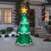 Gemmy Airblown Metallic Xmas Tree Christmas Yard Decor Decorations & Props