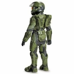 Disguise Costumes Halo, Master Chief Ultra Prestige 26pc Child Costume And Light Up Helmet
