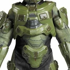 Disguise Costumes Halo, Master Chief Ultra Prestige 26pc Child Costume And Light Up Helmet