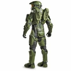 Disguise Costumes Halo Men's Master Chief Ultra Prestige Costume With Light Up Helmet