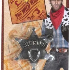 Smiffys USA Sheriff Star Badge