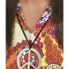 Smiffys USA 1960's Costumes 60s 70s Peace Sign Medallion 2 Smiffys USA 1960's Costumes 60s 70s Peace Sign Medallion