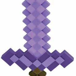 Disguise Enchanted Purple Minecraft Sword - Child