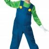 Disguise Super Mario, Luigi Deluxe Child Costume