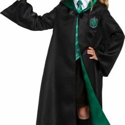 Disguise Costumes Child Harry Potter Slytherin Robe Deluxe