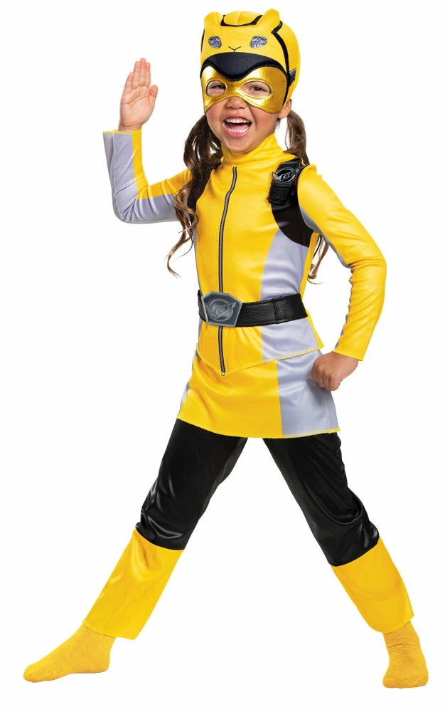 Disguise Girl's Yellow Ranger Muscle Costume - Beast Morphers 3 Disguise Girl's Yellow Ranger Muscle Costume - Beast Morphers