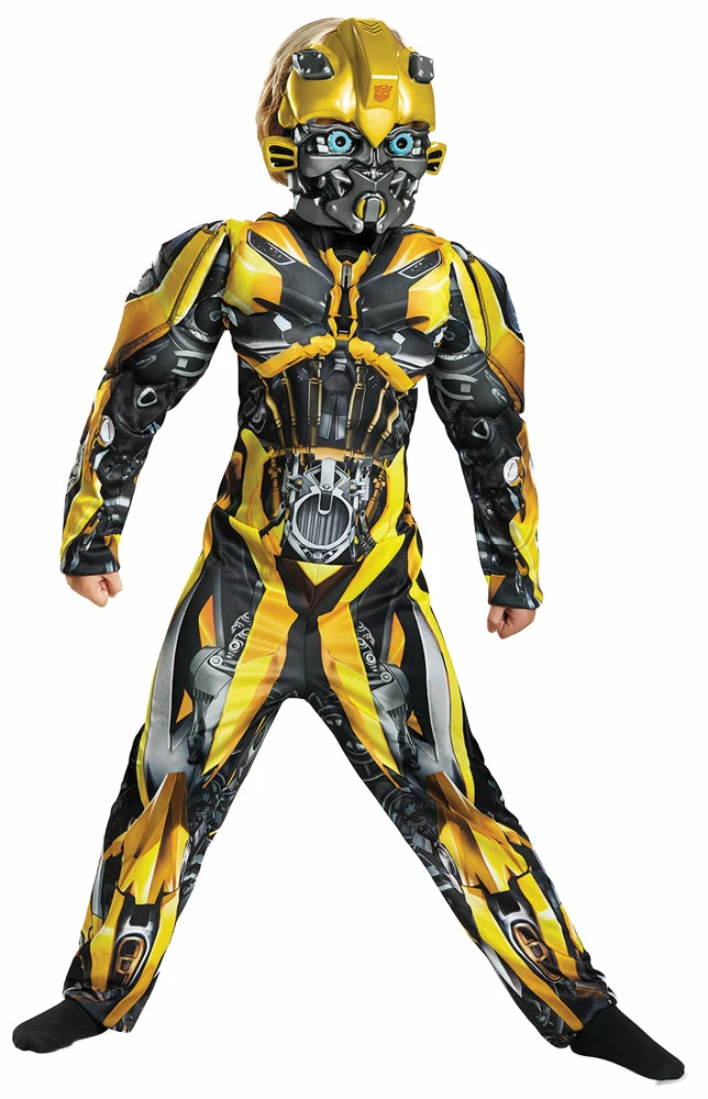 Disguise Costumes Bumblebee Muscle Costume 3 Disguise Costumes Bumblebee Muscle Costume