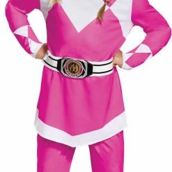 Disguise Pink Ranger Classic Toddler Costume - Mighty Morphin