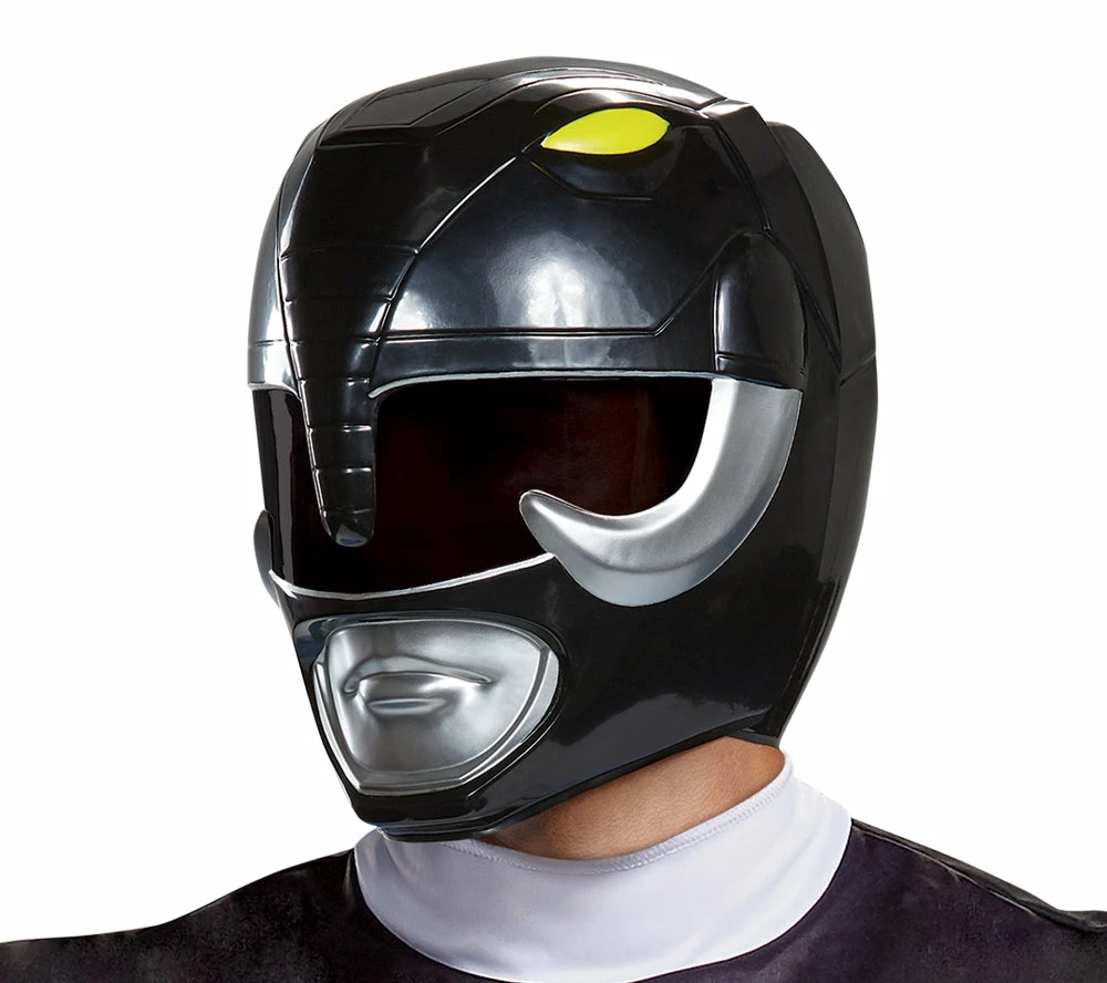 Disguise Black Ranger Helmet - Adult - Mighty Morphin TV & Movie Costumes 3 Disguise Black Ranger Helmet - Adult - Mighty Morphin TV & Movie Costumes