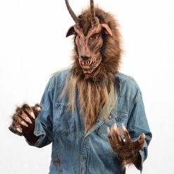 Zagone Studios Masks Got Your Goat, Satyr Devil Demon Latex Face Mask